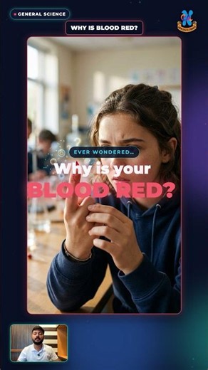 Why Is Blood Red? | General Science for CDS, NDA & AFCAT Aspirants