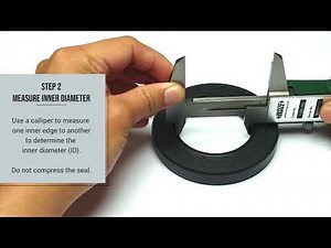 How to measure an oil seal