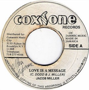 Jacob Miller - Love Is A Message