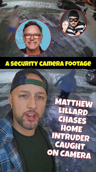 Matthew Lillard Chases Alleged Intruder — Caught on Camera RATED: ABSOLUTE CHAOS