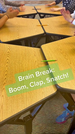 Middle School Brain Break: Boom, Clap, Snatch!
