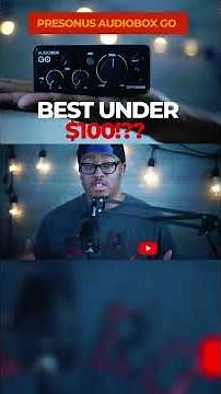 Best Audio Interface Under $100!? |PreSonus Audiobox Go Review|