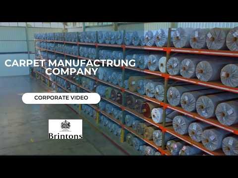 Carpet Manufacturing Company Brinton Corporate Video. Industrial Process Video | Corporate Video