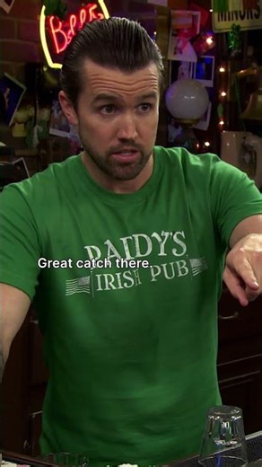 In Charlie's defense, he could have just licked it or something #ItsAlwaysSunnyInPhiladelphia