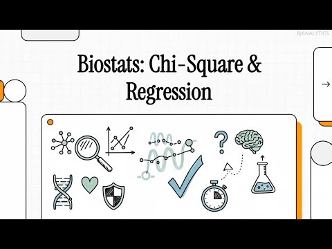 Understanding Chi-Square Tests and Regression in Biostatistics