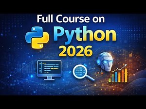 Complete Python Tutorial For Beginners 2025| Python Course in 6 hours