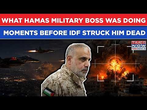 IDF Hunts Down Mohammed Odeh: What Hamas Military Boss Was Doing Moments Before Being Struck Dead