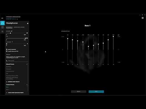 Logitech GHUB Mic Auto Adjusting (g635)