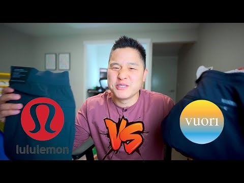 Vuori vs Lululemon Joggers for men - world's best joggers?