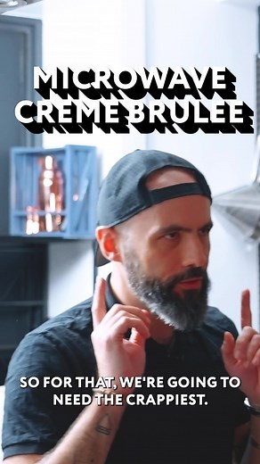 Microwavable Creme Brulee Recipe with Kevin from The Office