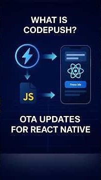 CodePush: Update React Native Apps Instantly #rn #reactnative #mobileappdevelopment #shorts