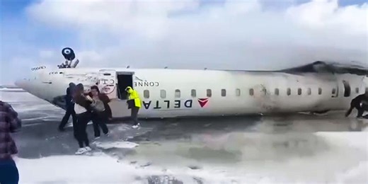 Retired pilot explains how everyone survived the Toronto crash