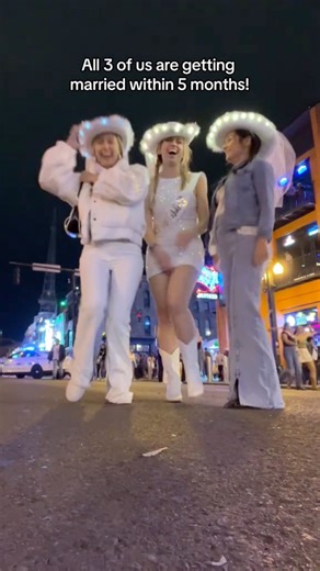 16K views · 90 reactions | So many people asked to get pics with us because they’d never seen 3 brides share a bachelorette party! It just made sense, with all of us getting married within 5 months of eachother! #bacheloretteparty #bacheloretteweekend #bachelorettetrip #2024Bride #2024bridetobe | Olivia Betty Rain | Facebook