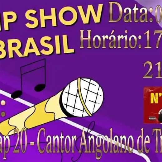 Live no TIKTOK da LN Web Rádio, Data: 02/01/2026 às 17:00 no Horário do Brasil (Cidade de Brasília) e 21:00 no Horário de Angola (Cidade de Luanda)! Programa: Clip Show Brasil, Tema: Asap 20 - Cantor Angolano de Trap, Apresentação: Professor Lucas Nunes. Ao Vivo no Link: www.tiktok.com/@lnwebradio?_t=8qNki2BcIti&_r=1, convidem o pessoal de vocês também, grato! Demais Links da LN Web Rádio: https://linktr.ee/lnwebradio | Lucas Nunes