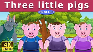 The Three Little Pigs in English | English Fairy Tales | English Fairy Tales