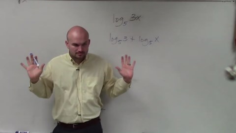 Learn the basics for expanding and condensing a logarithmic equation