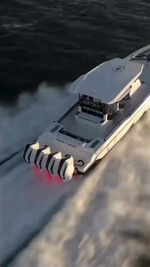 “This 2026 Hyper Yacht Uses Jet Engines to Glide Above Water!” #luxuryliving #luxuryboat #yachtlife