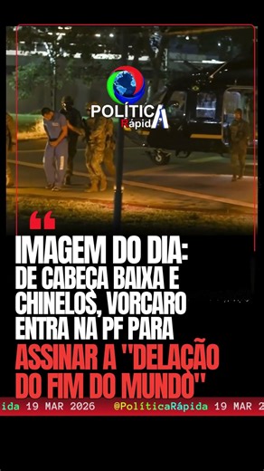 🚨VORCARO CHEGA À PF DE CHINELO E CABEÇA BAIXA! ⚖️🏥👟