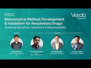 Webinar: Bioanalytical Method Development and Validation for Respiratory Drugs | Veeda