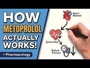 Metoprolol in 12 Minutes: Mechanism, Dosing, Side Effects & Clinical Pearls