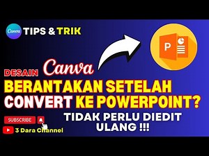 POWER POINT FROM CANVA A MESS? NO NEED TO RE-EDIT. JUST DO THIS!!!