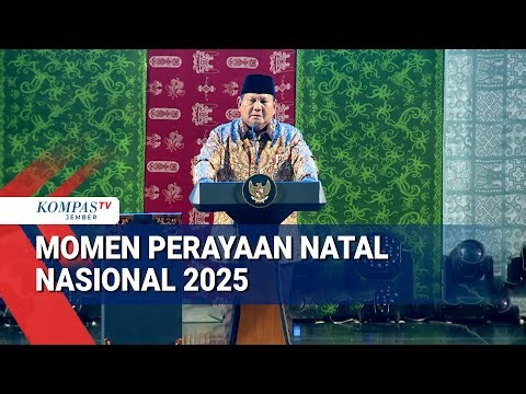 Pesan Persatuan Presiden Prabowo di Perayaan Natal Nasional 2025