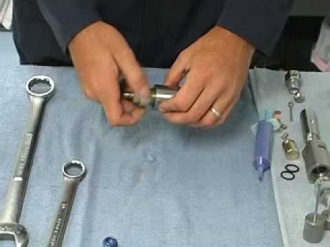 Part 1 of 2: How to rebuild a H2O Jet or Flow Auto Bleed Down Valve for Waterjets