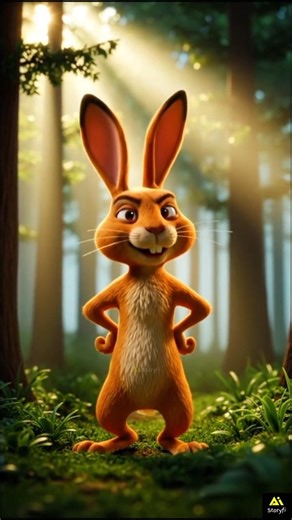 Rabbit and Turtle Moral Story #shorts #ai #story