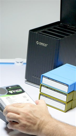 + 60TB Extra Storage for PC & Phone - Orico 😳 #shorts #orico #storage