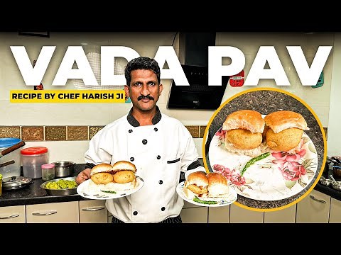 Tasty VADA PAV Recipe! | By Chef Harish Ji