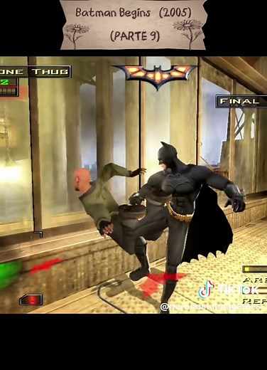 Batman Begins (2005) - (PARTE 9) - PS2