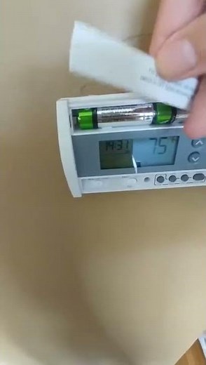 How to change battery for Honeywell Thermostat