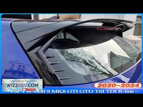 For VW Golf 8 MK8 GTI GTD TSI TDI R line 2020 2021