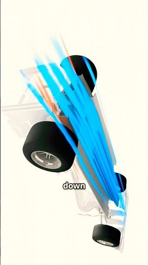 Aerodynamic component of an #f1 car: Diffuser #formula1