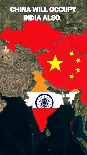 What if China Decided to Attack and Annex These 5 Countries? 🌏🤔#Geopolitics#MapAnimation #ShortsFeed