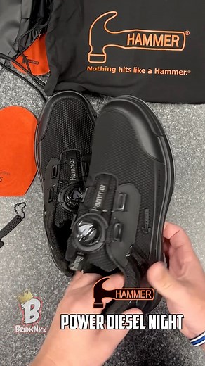HAMMER POWER DIESEL NIGHT! #HammerBowling #PowerDieselNight #BrandNew #BowlingShoes | BrunsNick