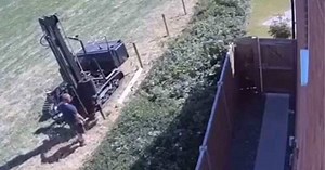 Guy Building A Fence Learns Why You Should Always Check With The Utility Companies Before Digging!