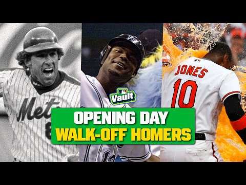 Every Opening Day walk-off home run since 1985!