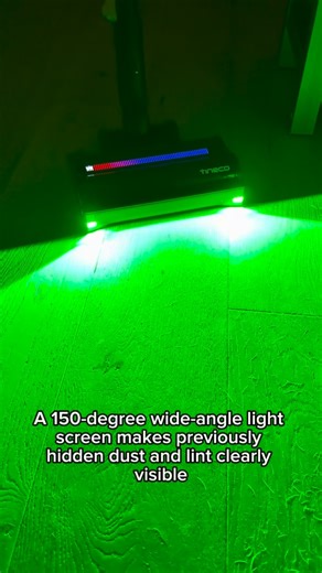 @joyfulfamusa on Instagram: "This is the vacuum cleaner you’ve probably never seen before ✨ The wide-angle light instantly reveals hidden dust, the edge-sensing brush follows walls perfectly, and the powerful suction picks up everything from large crumbs to fine dust — even deep in carpets. What I love most? No tangled hair, no messy cleanup, and switching modes is effortless. It honestly makes whole-house cleaning feel faster and easier, especially with kids and pets at home 🏡🐾 If you’ve been