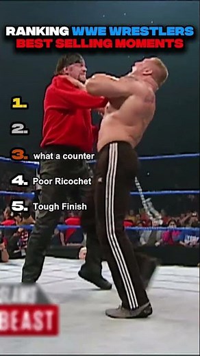 Ranking WWE Wrestlers BEST Selling Moments Pt2