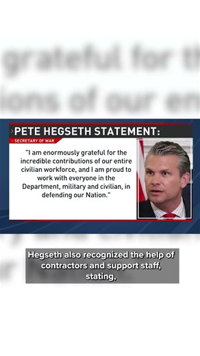Christmas bonus for U.S. troops announced by Hegseth