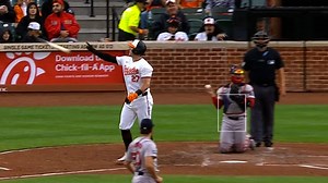 James McCann imitates Gunnar Henderson's bat flip