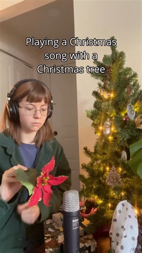 Anna Elizabeth on Instagram: "This one was surprisingly difficult to do. I hope I get a real instrument for Christmas #christmasmusic #patapan #violin #musicproducer #viola"