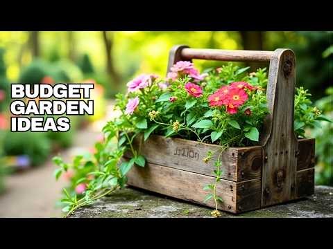 25 Creative Budget Garden Decor Ideas Using Recycled Materials