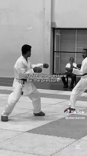 Be The Pressure ! #wkf #karate #highlight #fyp #fypシ゚viral #fypage #motivation #kumite #FYP #athlete #mindset #pressure