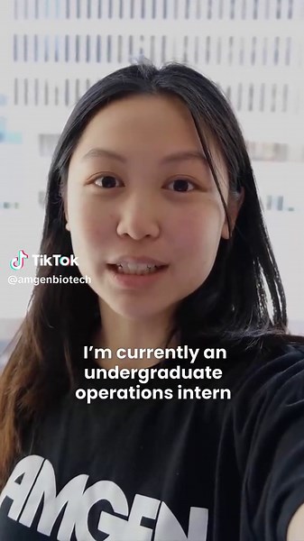 From lab to distribution, join an Operations intern at #Amgen, as she explores the architecture of efficiency 🛠️ in biotech production. Let’s dive into logistics! 🚀🌟 #InternLife