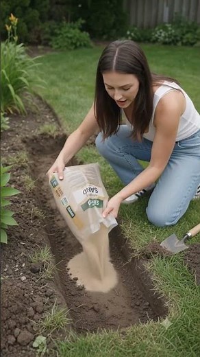 Garden edging using bricks 😍