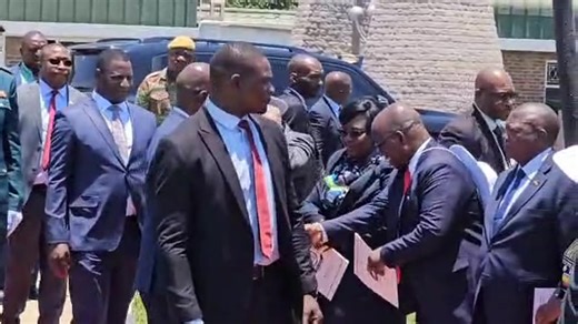 President Mnangagwa has arrived for the commissioning of the Bindura University of Science Education Industrial Park and Palpo Technologies assembly plant. The President is set to preside over the institution’s graduation ceremony today. Video by Wallace Ruzvidzo | Sunday Mail Zimbabwe