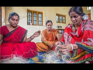 Saukhyam: Reusable Sanitary Pads using Banana Fibre & Cloth.