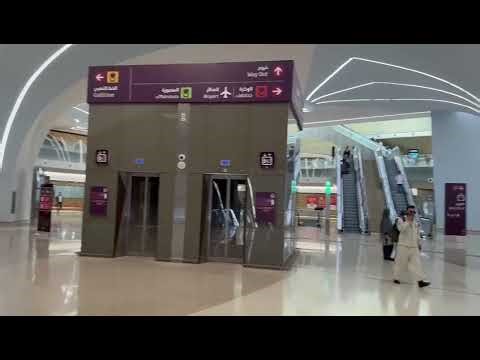 Doha (Qatar) - La moderna subway - 11 dicembre 2025